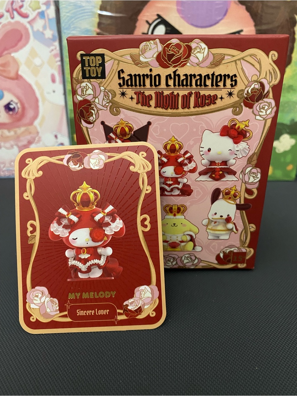 Sanrio Characters My Melody Red Collectible Figure - The Night of Rose